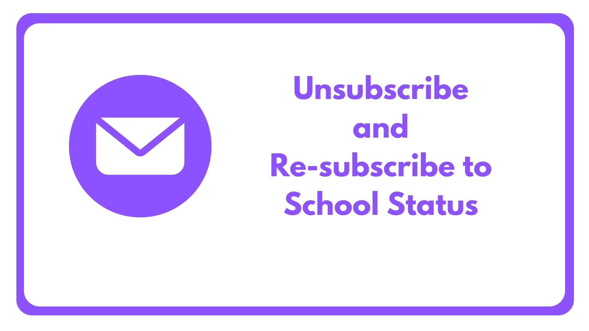 back to school information