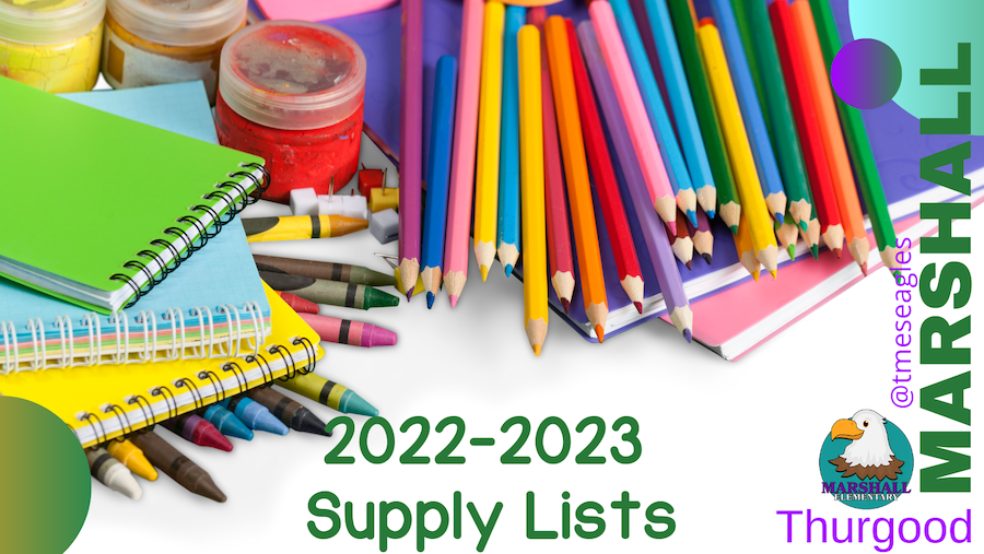 Supply Lists 2022-23