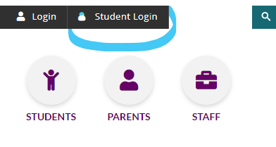 Student login to Canvas